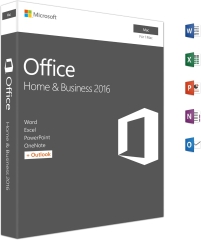 Microsoft Office 2016 Home & Business für MAC ESD