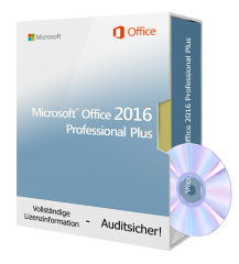 Microsoft Office 2016 Professional Plus - DVD 1 PC