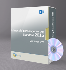 Microsoft Exchange Server Standard 2016 inkl. Tralion-DVD