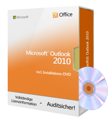 Microsoft Outlook 2010 inkl. Installations-DVD, 1PC