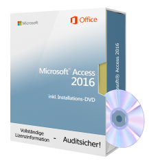 Microsoft Access 2016 inkl. Installations-DVD, 1PC